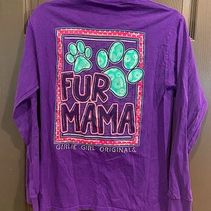 Girlie girl originals Purple Women’s small Long sleeve shirt